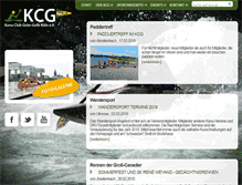 Tablet Screenshot of kcg.de